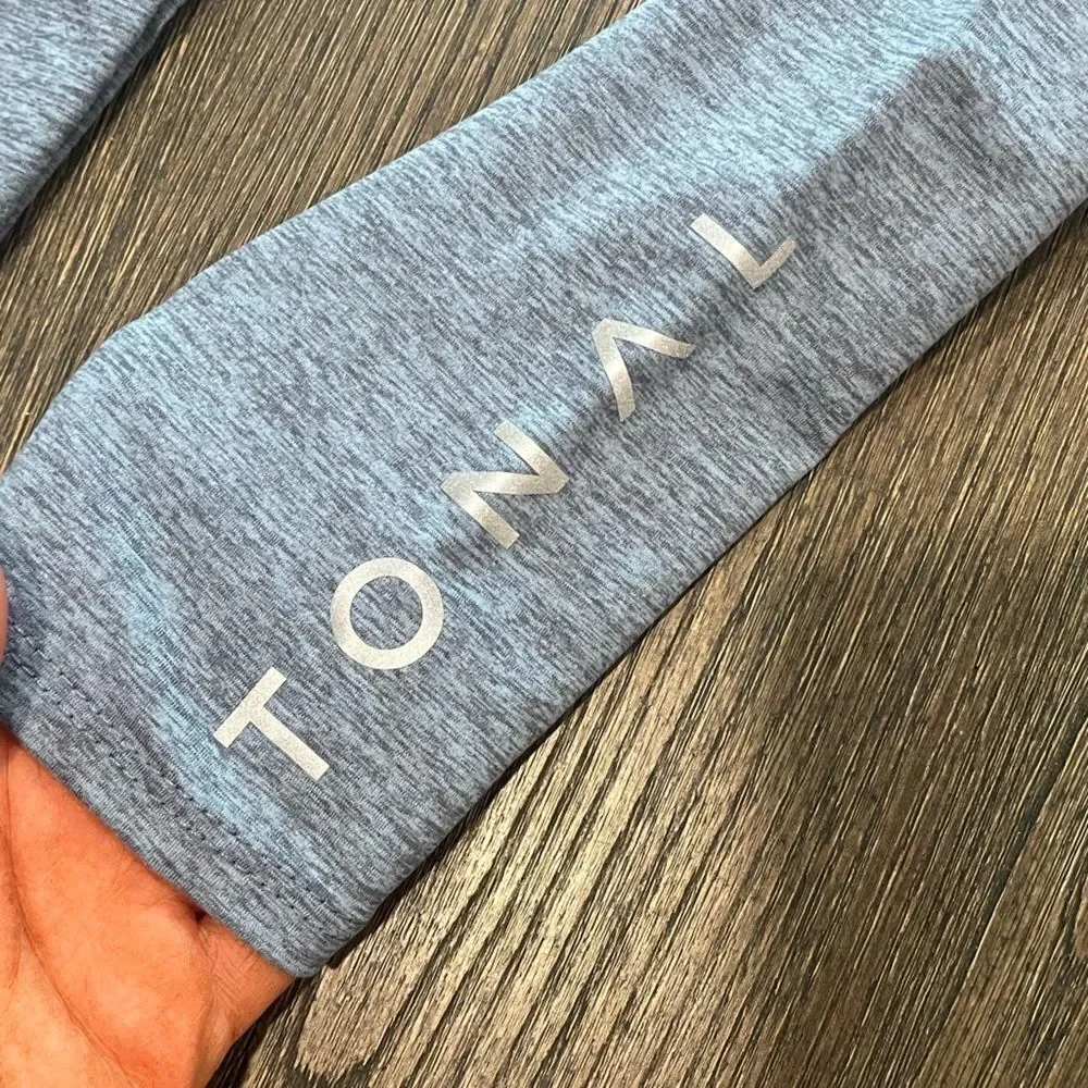 NWT Tonal Onzie Luxe Leggings Heathered Blue Size XS